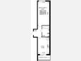 1-комнатная квартира, 46.03 м², 4/15 этаж фото 0
