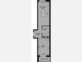 1-комнатная квартира, 44.80 м², 7/15 этаж фото 0