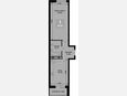 1-комнатная квартира, 44.80 м², 12/15 этаж фото 0