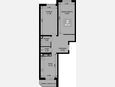 2-комнатная квартира, 66.66 м², 6/19 этаж фото 0