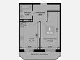 1-комнатная квартира, 44.48 м², 18/19 этаж фото 0