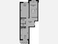 2-комнатная квартира, 66.66 м², 10/19 этаж фото 0