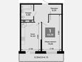1-комнатная квартира, 45.14 м², 5/15 этаж фото 0