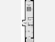 1-комнатная квартира, 44.80 м², 10/15 этаж фото 0