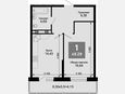 1-комнатная квартира, 45.14 м², 9/15 этаж фото 0