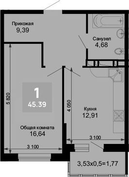 1-комн. квартира фото 0