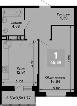 1-комн. квартира фото 0