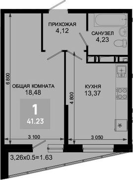 1-комн. квартира фото 0