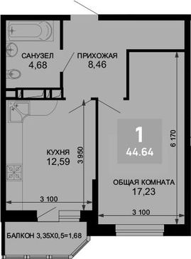 1-комн. квартира фото 0