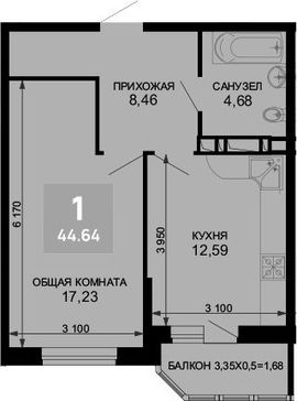 1-комн. квартира фото 0