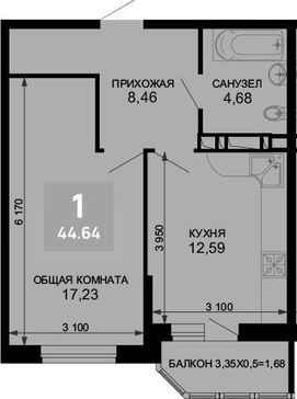 1-комн. квартира фото 0