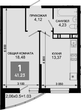 1-комн. квартира фото 0