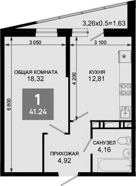 1-комн. квартира фото 0