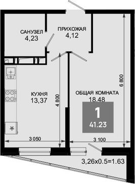 1-комн. квартира фото 0